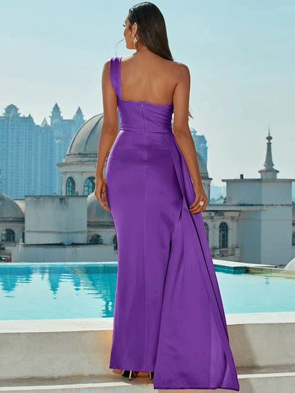 Draping Maxi Prom Dress XJ1050 - MISS ORD